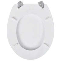 Assento de sanita com tampa design simples MDF