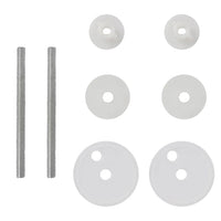 Assento de sanita com tampa design simples MDF castanho