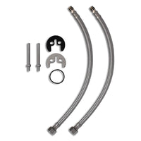 vidaXL Torneira casa banho p/ bidet monocomando cromado