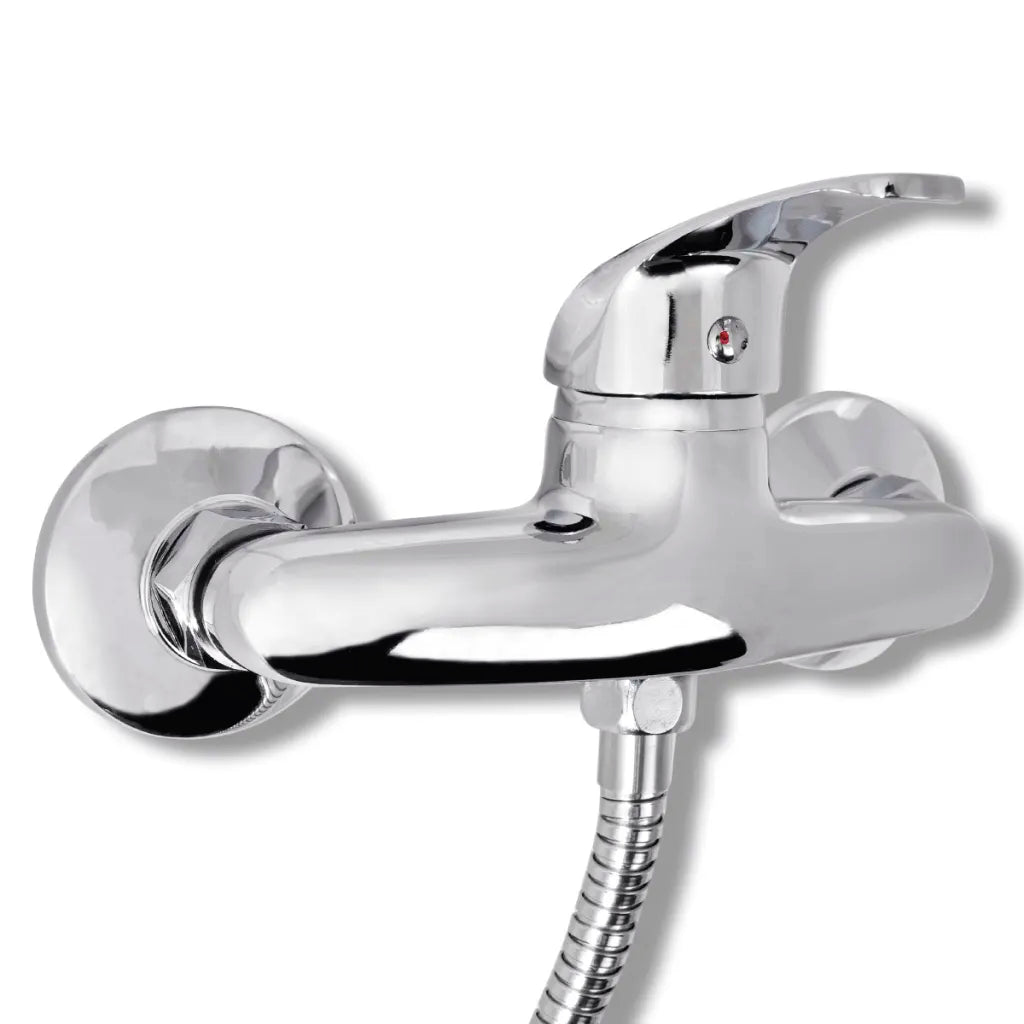 Conjunto chuveiro torneira monocomando cromado