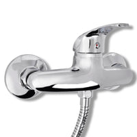 Conjunto chuveiro torneira monocomando cromado