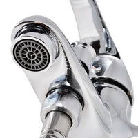 Conjunto chuveiro torneira monocomando cromado