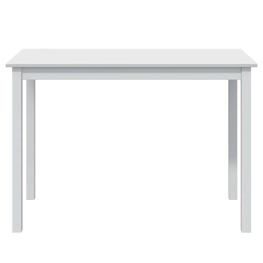 vidaXL 5 pcs Conjunto de jantar branco