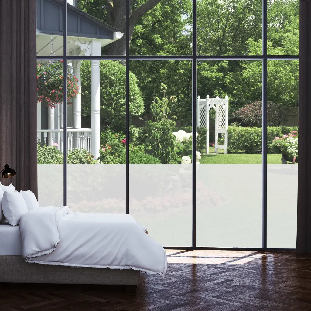 Película para janela 0,9x20m PVC fosco cinzento