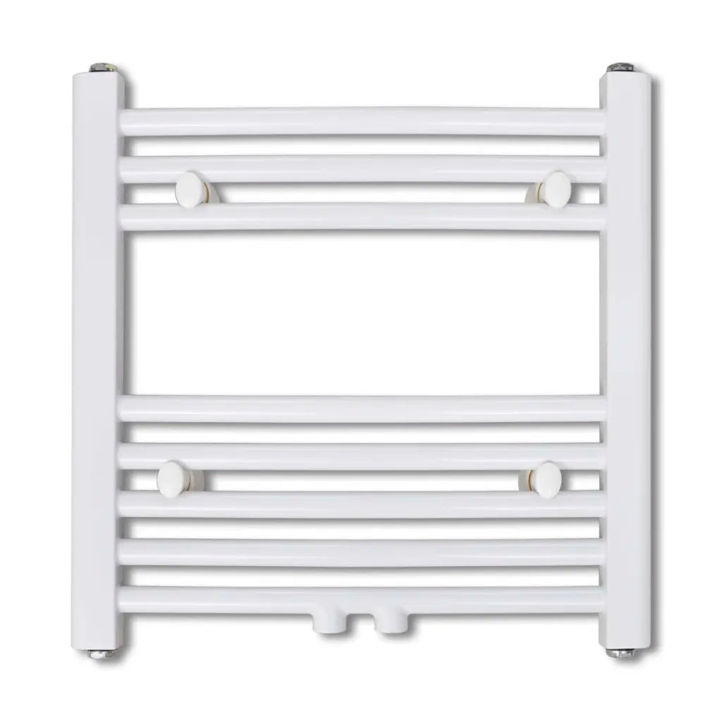 Aquecedor toalhas banheiro curvo  conector lateral e centro