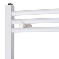 Aquecedor toalhas banheiro curvo  conector lateral e centro