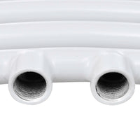 Aquecedor toalhas banheiro curvo  conector lateral e centro