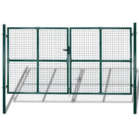 Grade de malha para portão porta e parede de jardim 300x175 cm
