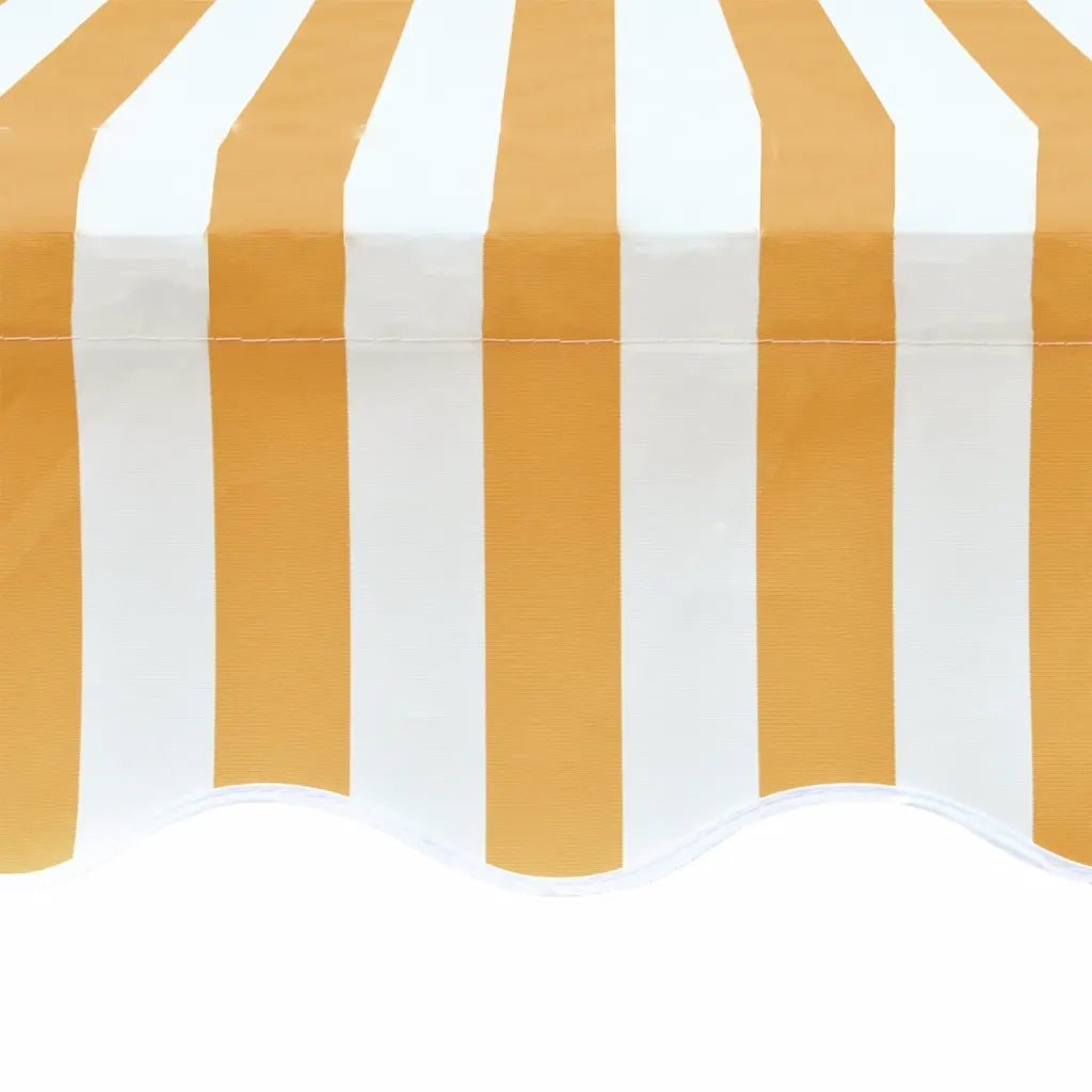 Lona toldo 4x3m (sem estrutura/caixa)  girassol/branco
