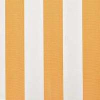 Lona toldo 6x3m (sem estrutura/caixa)  girassol/branco