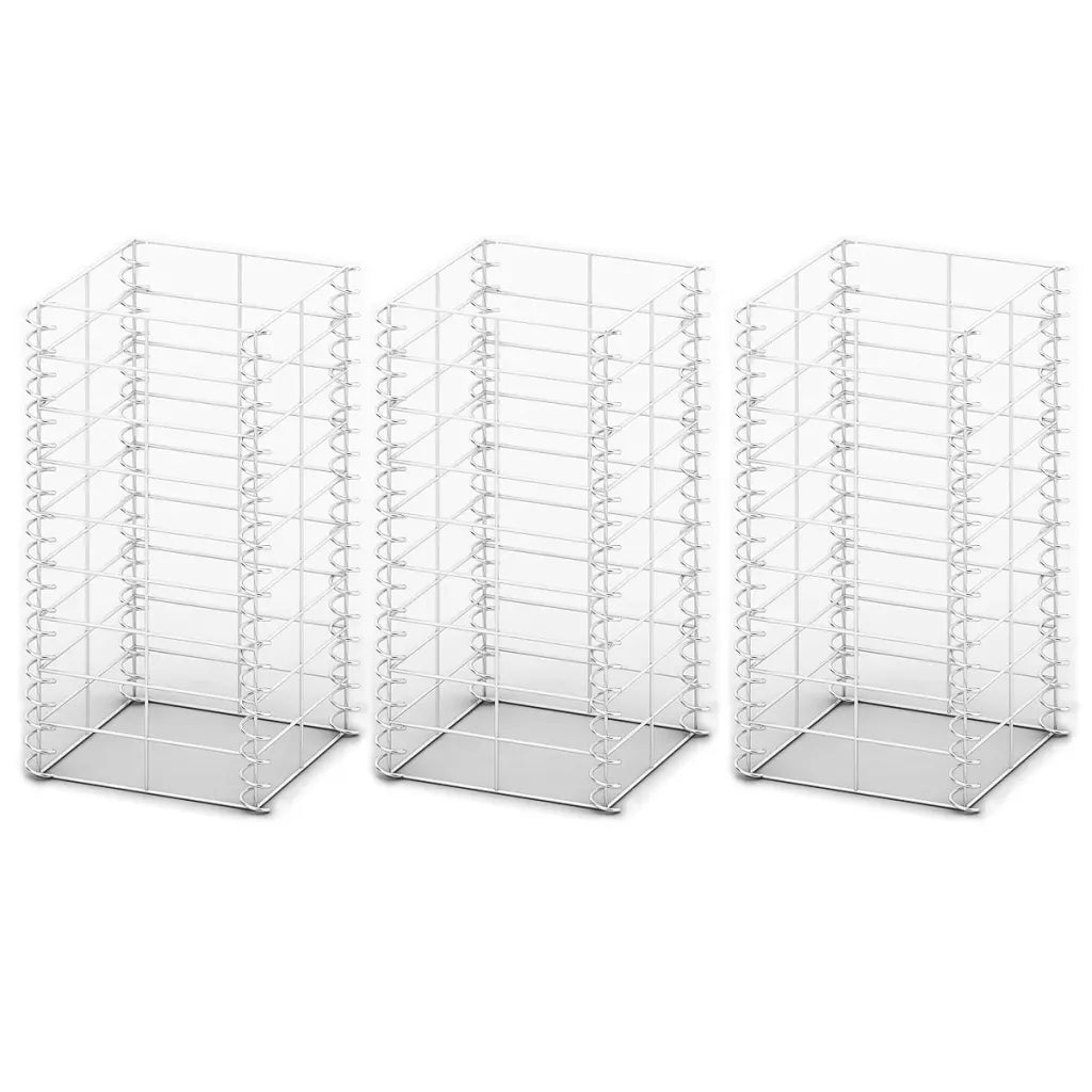 Conjunto de gabiões 3 pcs arame galvanizado