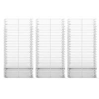 Conjunto de gabiões 3 pcs arame galvanizado