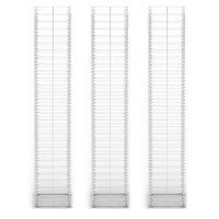 Conjunto de gabiões 3 pcs arame galvanizado