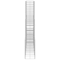 Conjunto de gabiões 6 pcs arame galvanizado