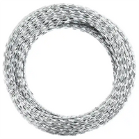 Rolo arame farpado Concertina em espiral aço galvanizado