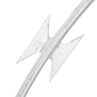 Rolo de arame farpado Concertina em espiral aço galvanizado 60m