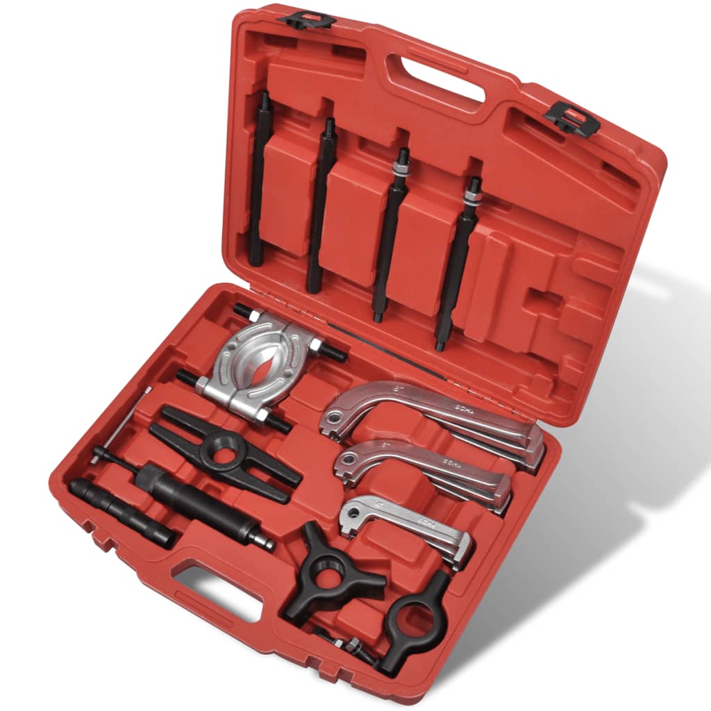 Separador e extractor hidráulico do rolamento, 25 peças