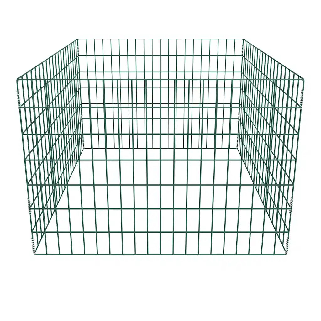 Compostor de jardim malha quadrada 100 x 100 x 70 cm