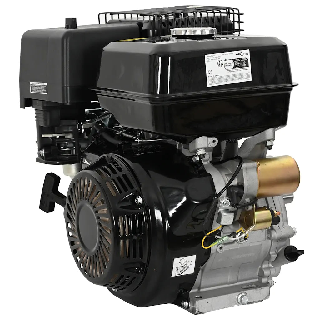 Motor a gasolina 15 CV 11 kW preto