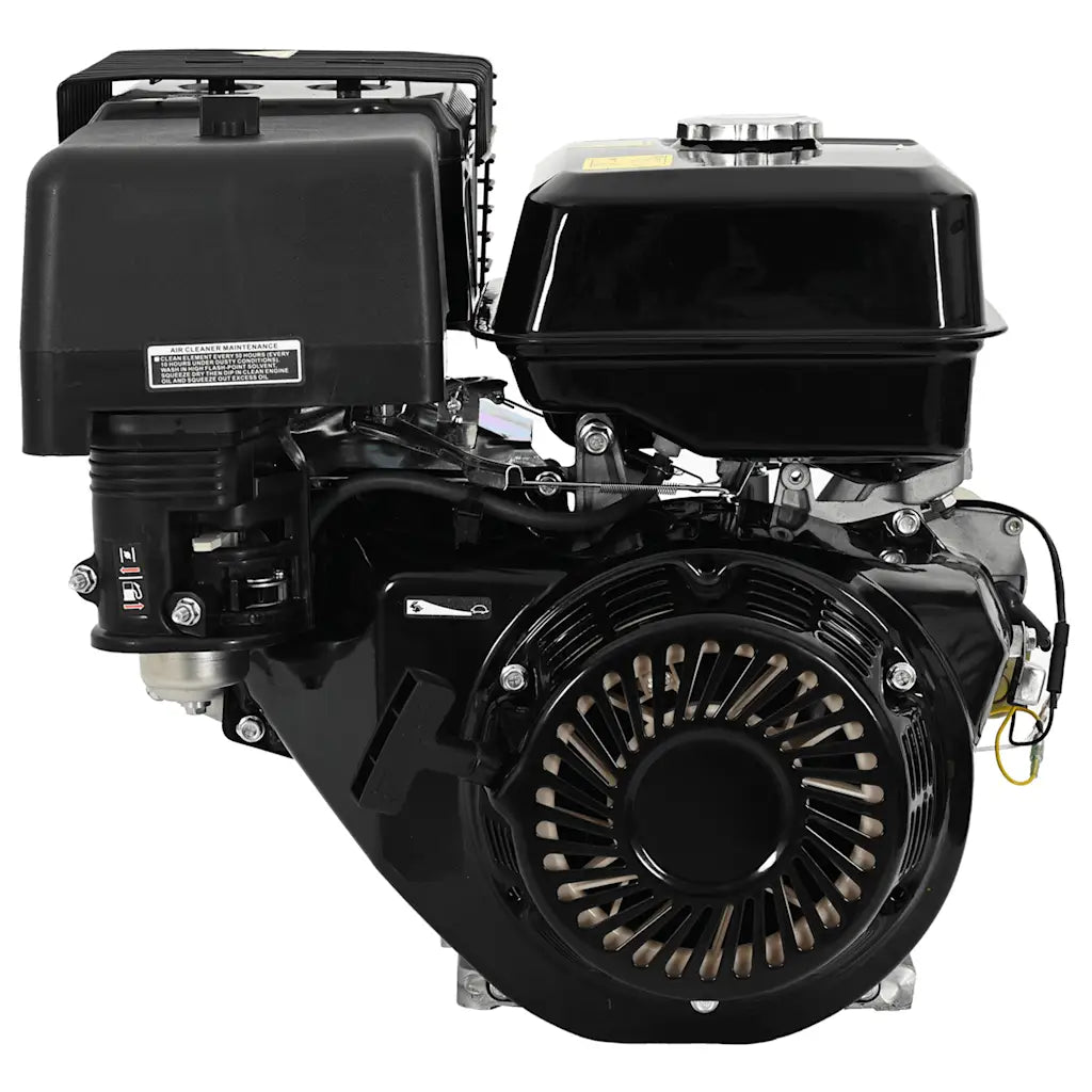 Motor a gasolina 15 CV 11 kW preto
