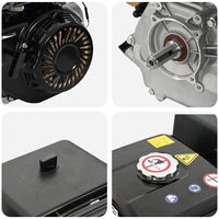 Motor a gasolina 15 CV 11 kW preto