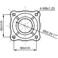 Motor a gasolina 15 CV 11 kW preto