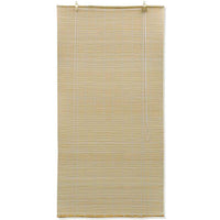 Estore de enrolar 80 x 160 cm bambu natural
