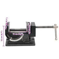 Torno-prensa basculante manual 110 mm