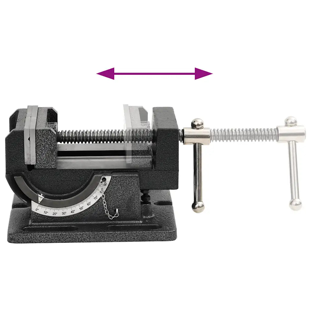 Torno-prensa basculante manual 110 mm