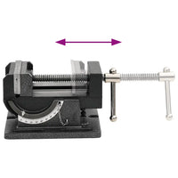 Torno-prensa basculante manual 110 mm