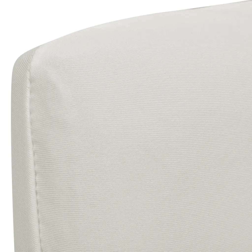 6 pcs capas extensíveis para cadeiras cor