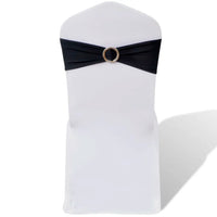 Banda decorativa para cadeira, elástico, em  com fivela diamante