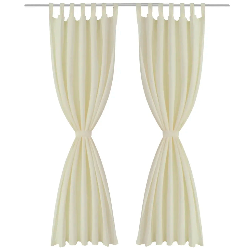 Cortinas de cetim com presilhas, 2 pcs, 140 x ,
