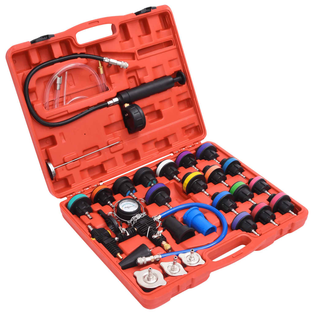 Kit teste pressão do radiador 28 pcs