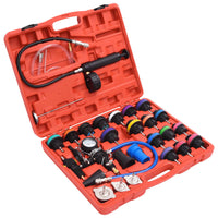 Kit teste pressão do radiador 28 pcs