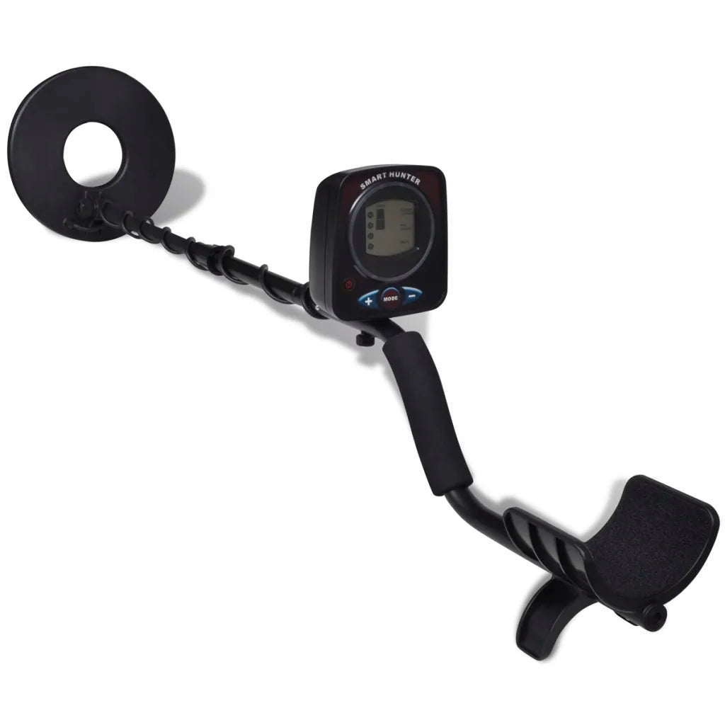 Detetor de metais 21 cm ecrã LCD profundidade pesquisa 300 cm