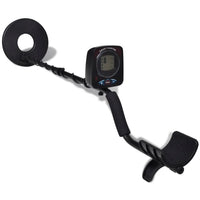 Detetor de metais 21 cm ecrã LCD profundidade pesquisa 300 cm
