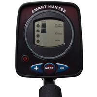 Detetor de metais 21 cm ecrã LCD profundidade pesquisa 300 cm