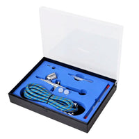 Conjunto de aerografia com bocais 0,2 / 0,3 / 0,5 mm