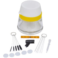 Conjunto para limpeza de aerógrafos 3 em 1