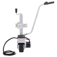 Roda jockey motorizada para atrelado alumínio 12 V 350 W