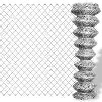 Cerca de arame 25x1 m aço galvanizado