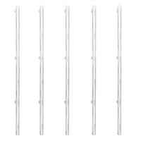 Cerca de arame com postes/espetos 15x0,8 m aço galvanizado