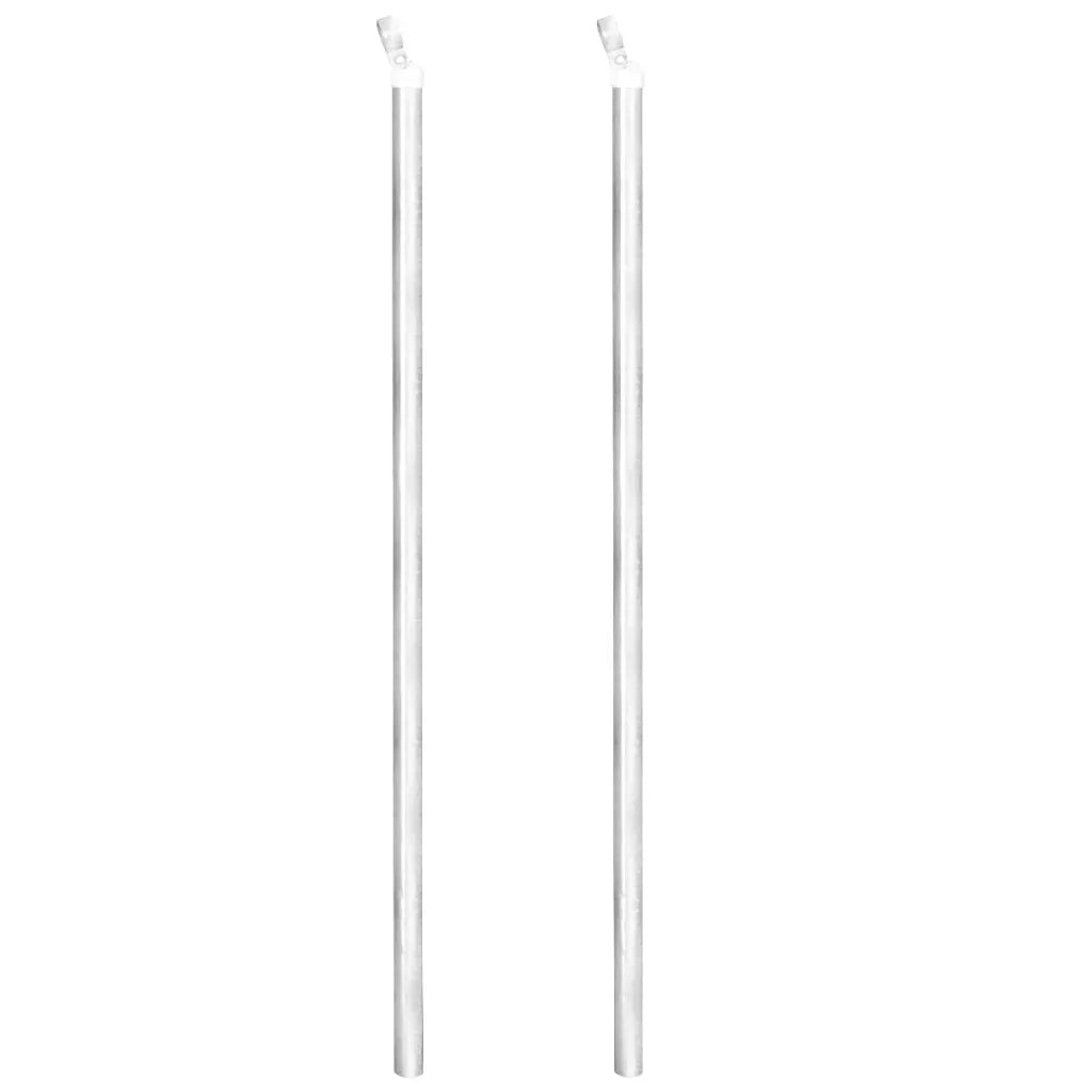 Cerca de arame com postes/espetos 15x1 m aço galvanizado