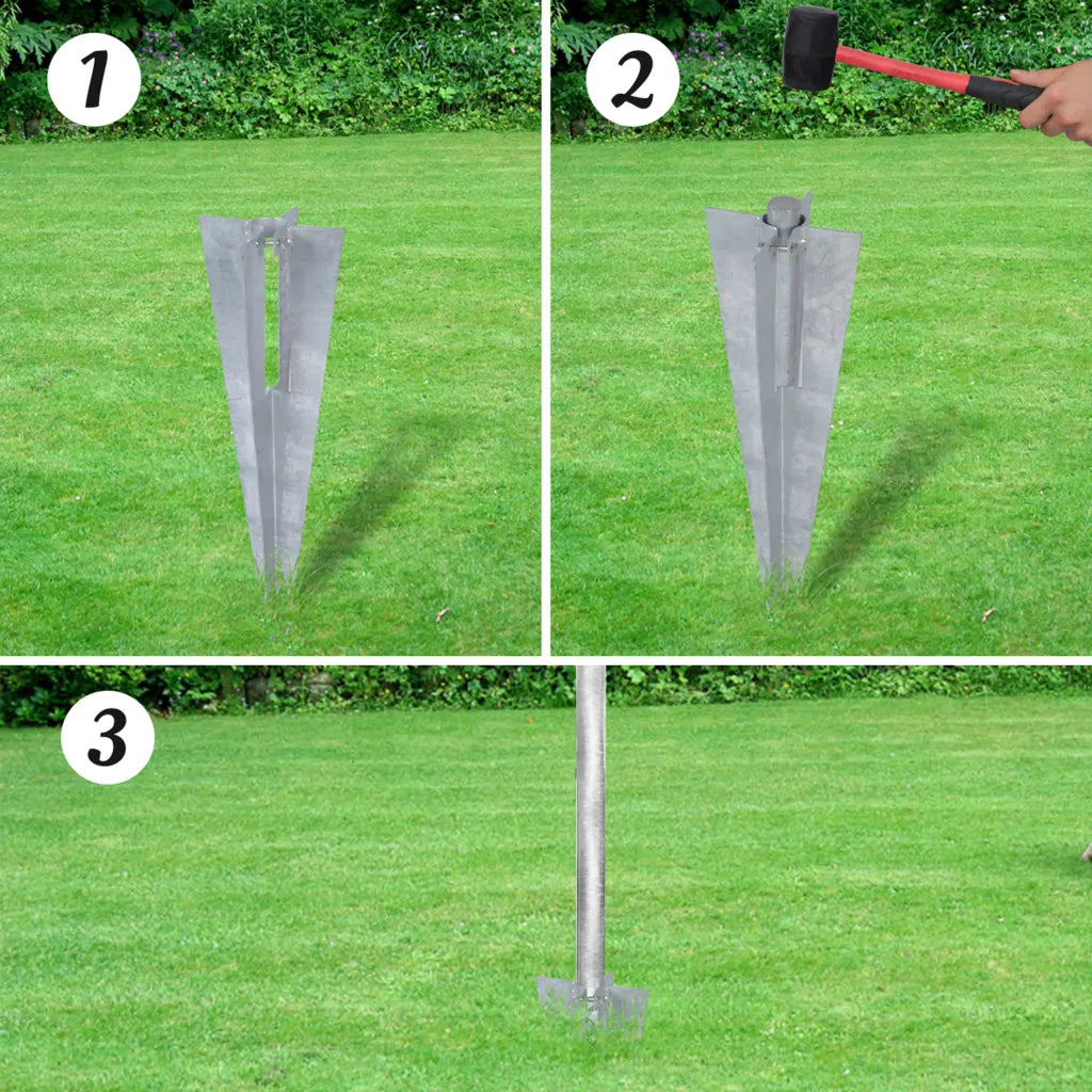 Cerca de arame com postes/espetos 15x1,5 m aço galvanizado