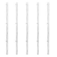 Cerca de arame com postes/espetos 15x1,5 m aço galvanizado
