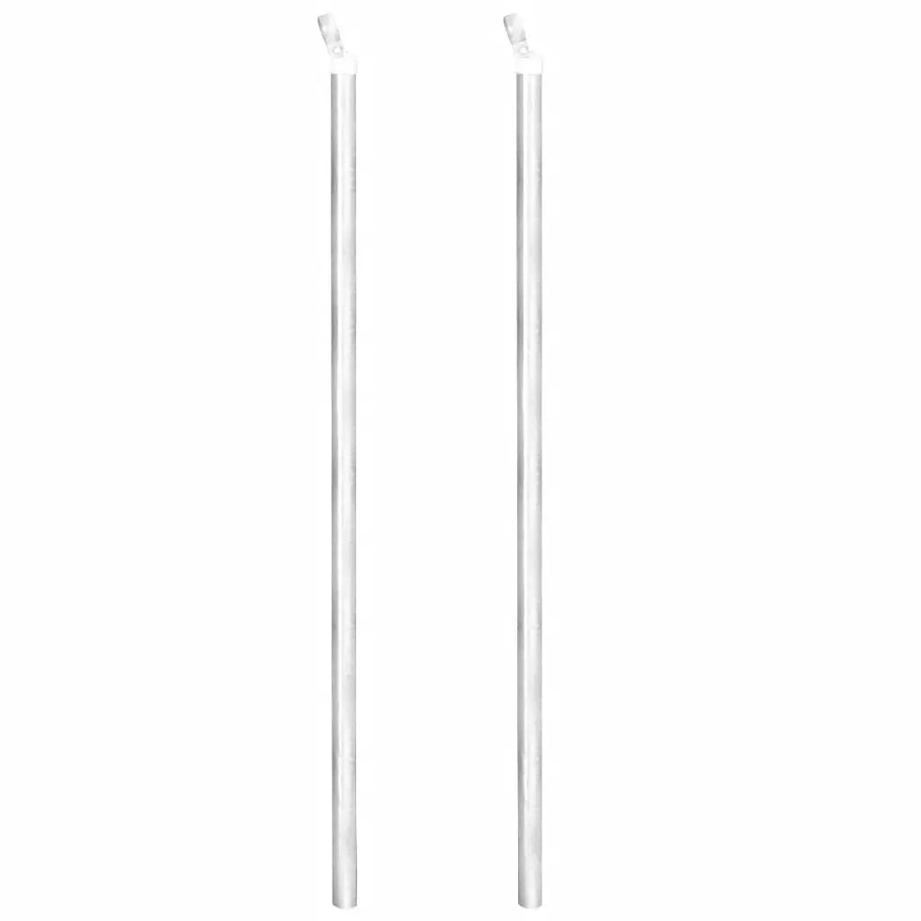 Cerca de arame com postes/espetos 25x1,5 m aço galvanizado