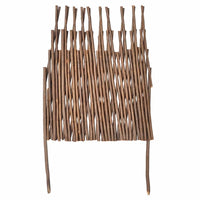 Cerca de treliça de salgueiro 5 peças 170x37 cm