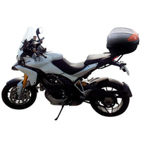 Caixa para motocicleta, para 2 capacetes, 72 L