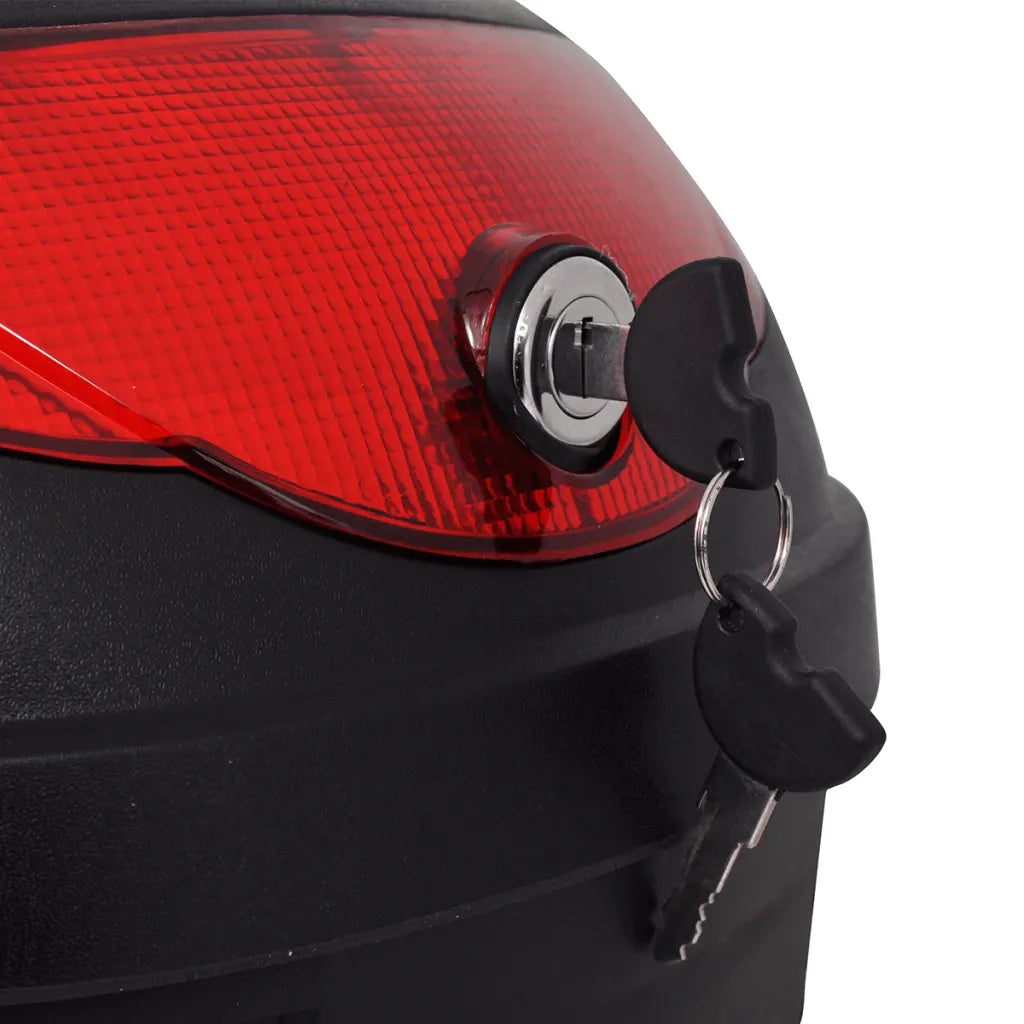 Caixa para motocicleta, para capacete, individual, 36 L